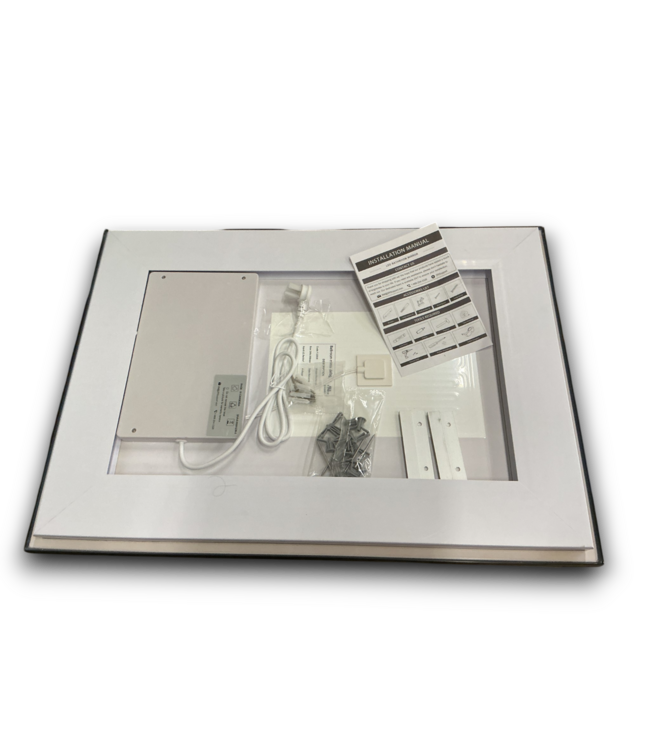 55699 20 X 28” H Led Light, Anti Fog Bathroom Mirror