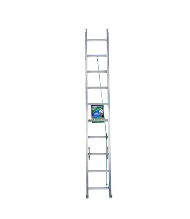 55700 D1200-2 Aluminum Type-2 Extension Ladder 225 Lbs. Capacity 20'