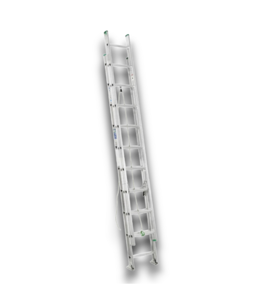 Bud's Warehouse 55700 D1200-2 Aluminum Type-2 Extension Ladder 225 Lbs. Capacity 20'