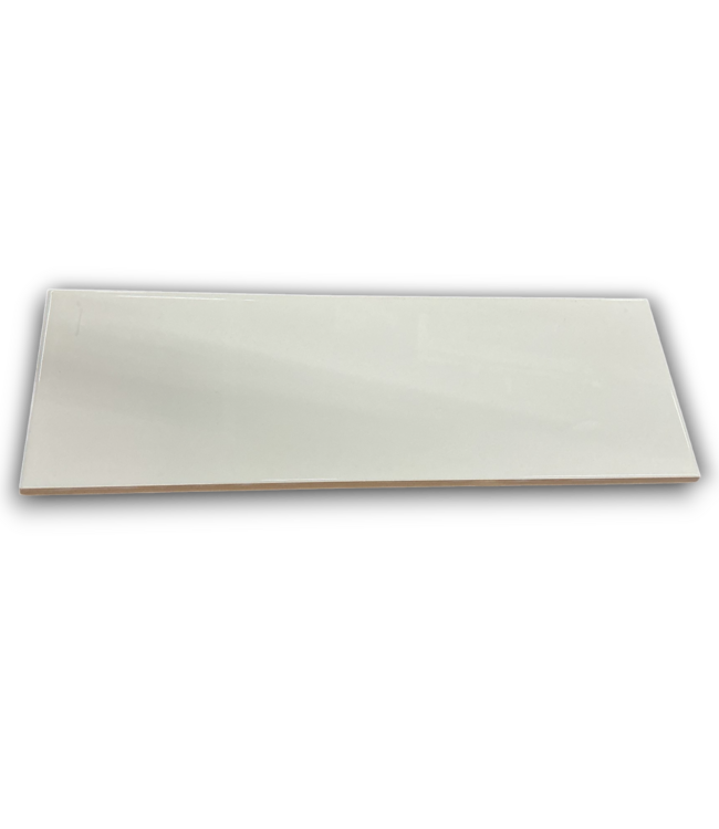 55690 120 Sq. Ft. White Ceramic Wall Tile 4” X 12”