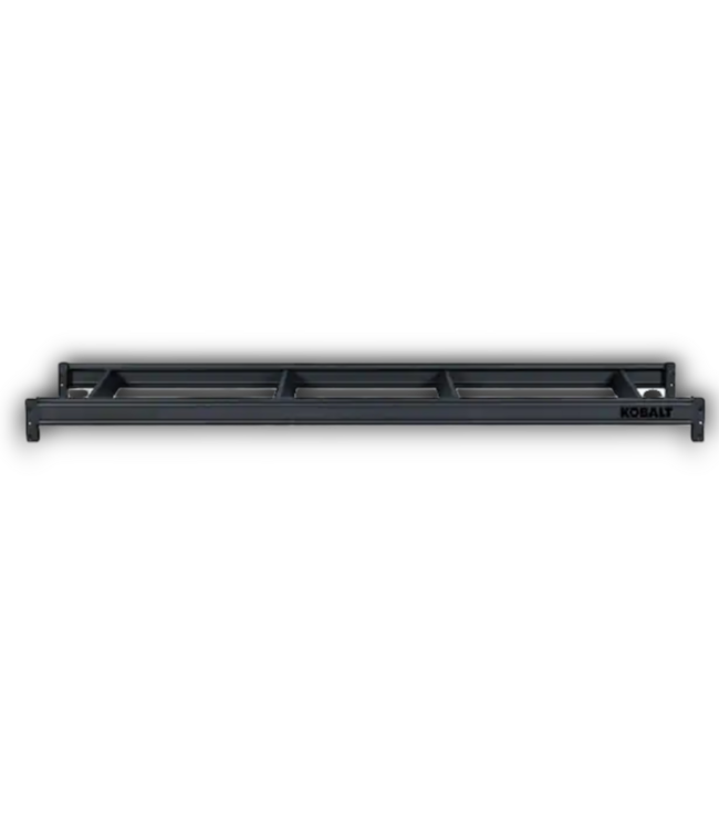 55691 4-tier Black Industrial Duty Customizable Shelf