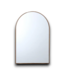55703 24 X 36” Arch Warm Walnut Wall Mirror
