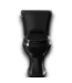 55705 Round Black 2-pc Toilet