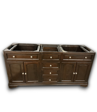 Bud's Warehouse 55717 Futon Mahogany Bathroom Vanity Base