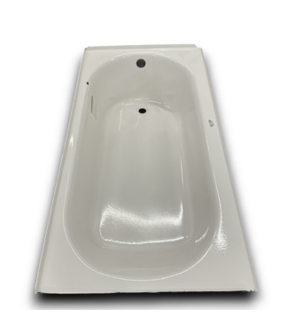 Bud's Warehouse 55719 White Soaking Bathtub Rh Drain 30" X 60"