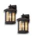 55722 2 Pack 12” Oil Rubbed Bronze Outdoor Light