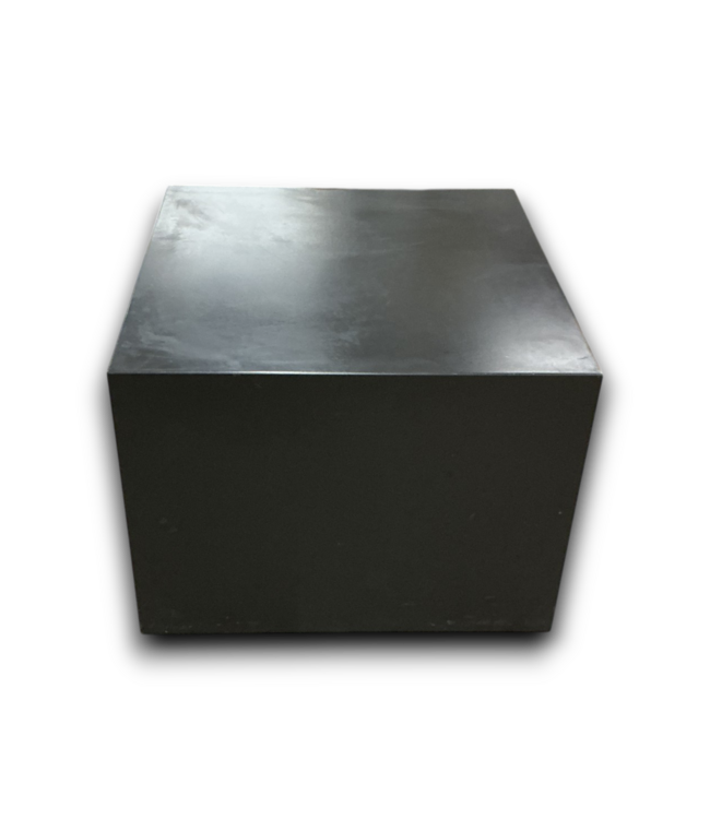 55708 Black Aluminum Table/bench Set Of 2