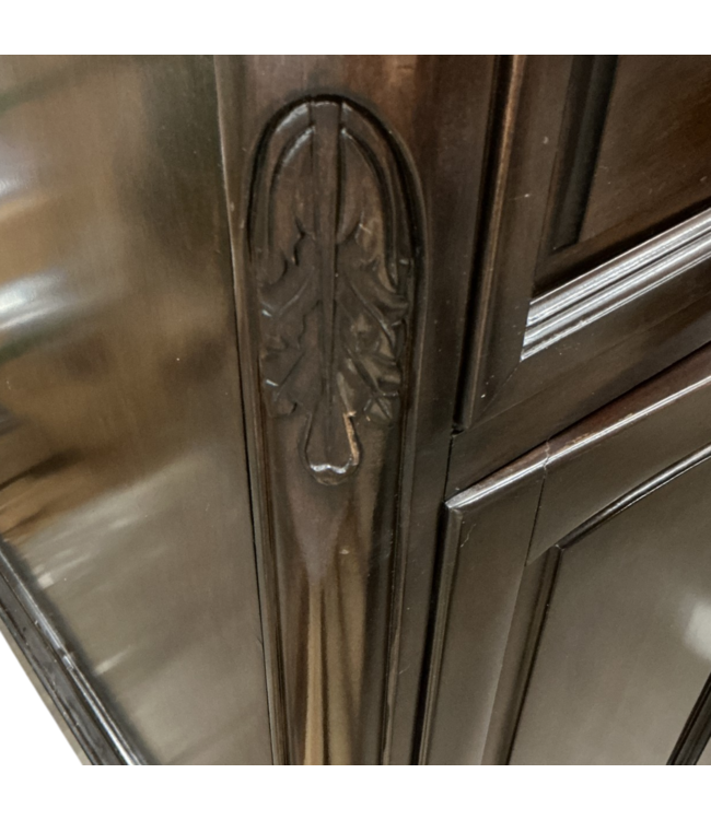 55717 Futon Mahogany Bathroom Vanity Base