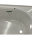 55719 White Soaking Bathtub Rh Drain 30" X 60"