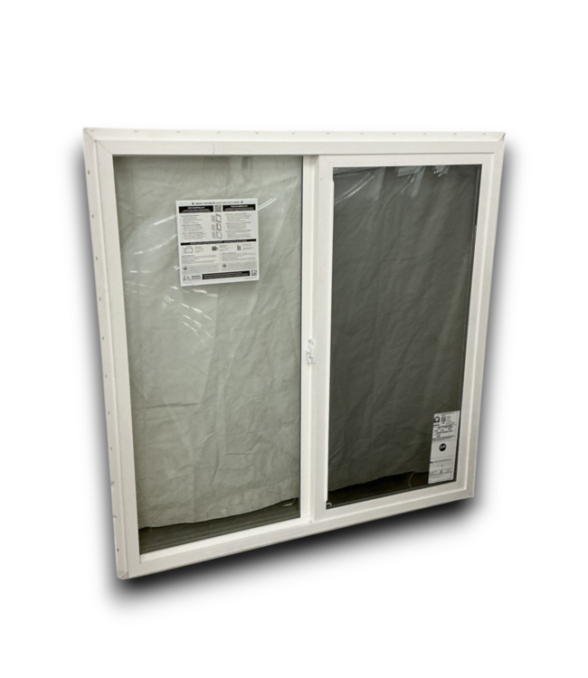 55730 48 X 48 White Vinyl Sliding Window With Screen