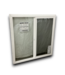 55730 48 X 48 White Vinyl Sliding Window With Screen