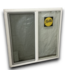 55730 48 X 48 White Vinyl Sliding Window With Screen