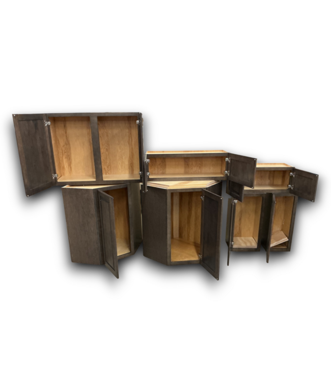 55735 Mink Brown Cabinet Set Of 7-pcs