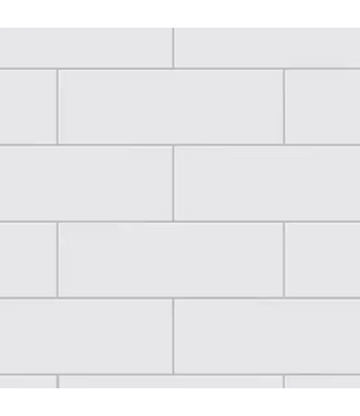 Bud's Warehouse 55741 Glossy White Subway Tile 30-boxes 289 Sq. Ft.