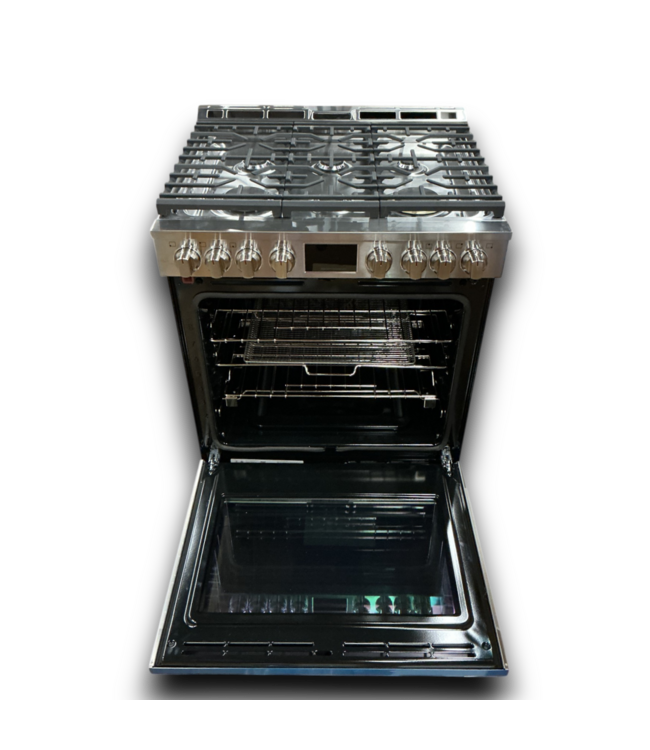55743 Steel Air Fry & Total Convection Gas Range 30"