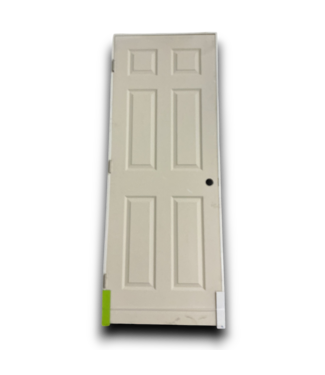 Bud's Warehouse 55750 Prehung Interior 6-panel Door 30" X 80" Rh