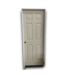 55750 Prehung Interior 6-panel Door 30" X 80" Rh