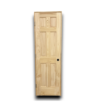 Bud's Warehouse 55752 24 X 80 Natural Solid Wood Interior Door