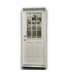 55753 32 X 80 9 Lite White Steel Exterior Door