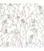 55772 30.75 Sq. Ft. Silver Ivy Vines Wall Paper