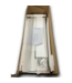 55774 8-tier White Transparent Acrylic Shoe Cabinet For Entryway Hallway