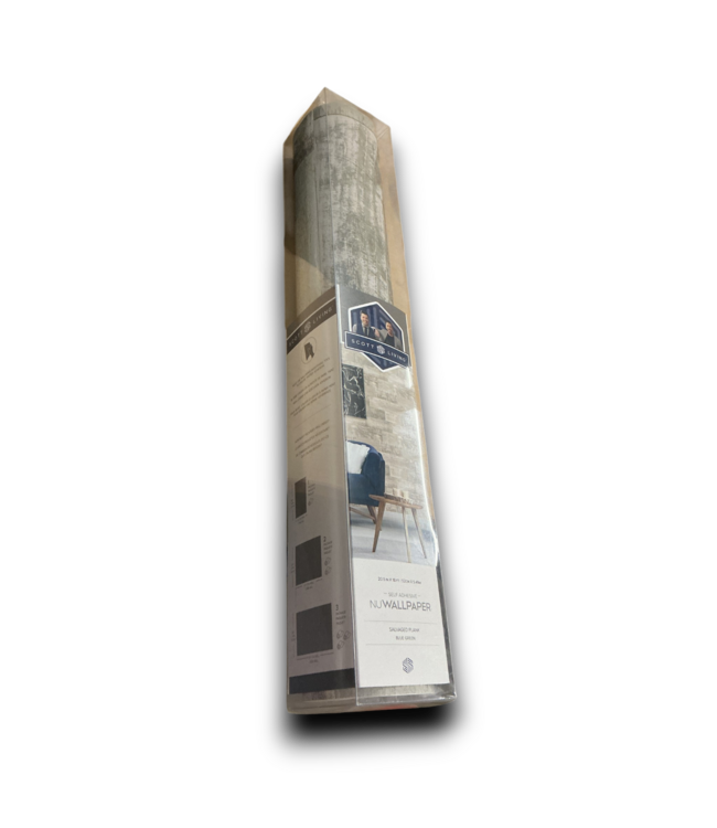 55776 30 Sq. Ft Blue Green Peel & Stick Wall Paper