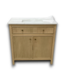 55778 36” White Oak Undermount Bath Vanity