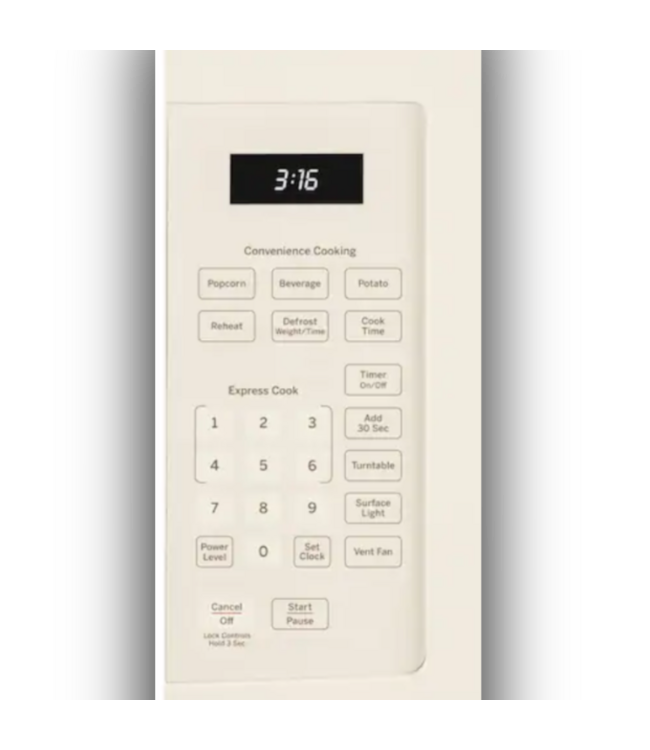 55781 Over-the-range Microwave Bisque 1.6 Cu. Ft.