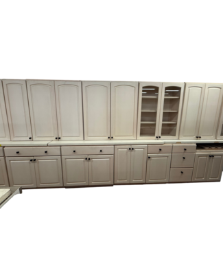 Bud's Warehouse 55756 Blush Ivory Cabinet Set Of 23-pcs