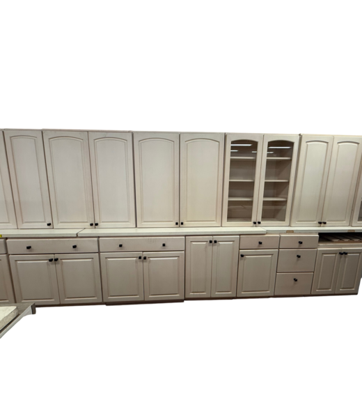 Bud's Warehouse 55756 Blush Ivory Cabinet Set Of 23-pcs