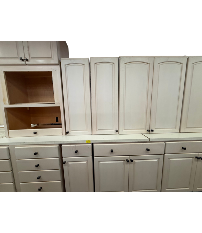 55756 Blush Ivory Cabinet Set Of 23-pcs