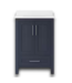 55791 Midnight Blue Bath Vanity W/stone Top 24"