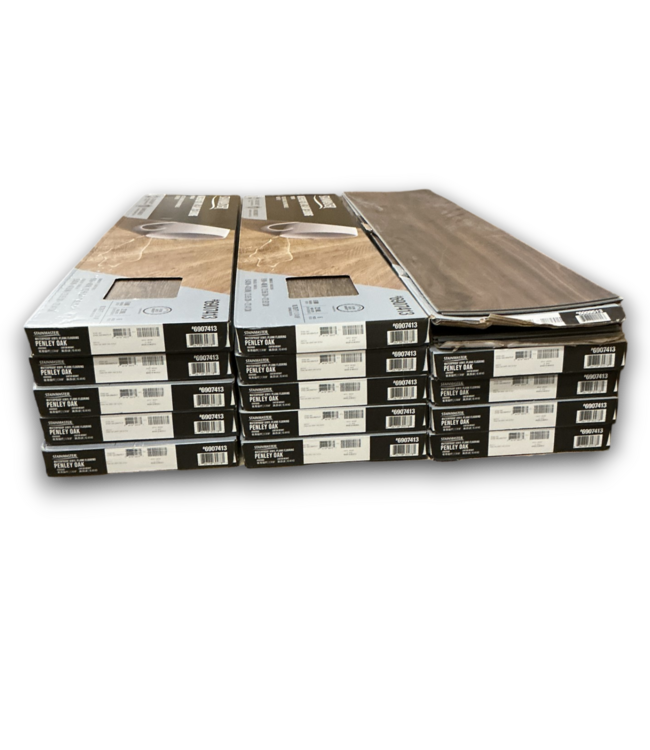 55790 Penley Oak Waterproof Click Lock Luxury Vinyl Plant Flooring 262.92 Sq. Ft.