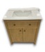 55799 Oak Freestanding Bath Vanity W/stone Top 30"