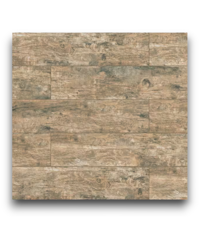 55800 Redwood Natural Matt Porcelain Wood Look Floor And Wall Tile 110 Sq. Ft.
