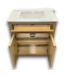 55799 Oak Freestanding Bath Vanity W/stone Top 30"