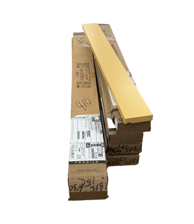 55804 Goldenrod Cabinet Set Of 18-pcs