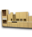 55804 Goldenrod Cabinet Set Of 18-pcs