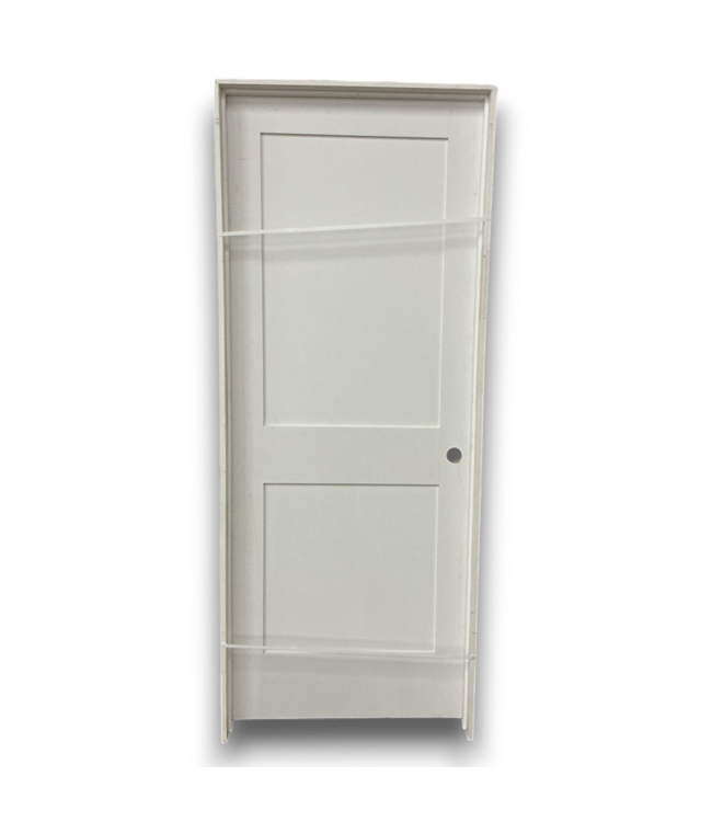 55810 32 X 80 White Prehung Interior Door 2 Panel