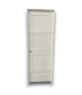 Bud's Warehouse 55811 28 X 80 White Prehung Interior Door 2 Panel