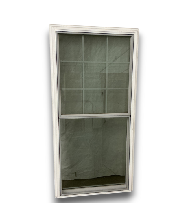 55814 36 X 71 White Vinyl Double Hung Window Grid