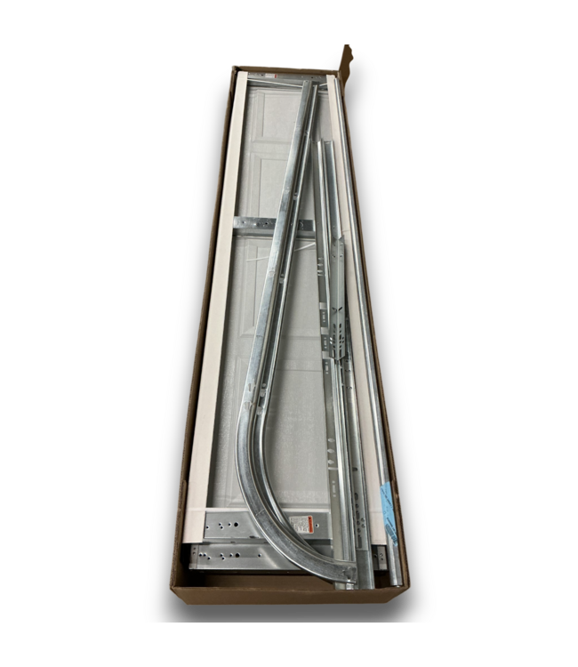 55823 Classic Steel Model 8000 White Single Garage Door 8 X 7