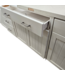 55820 White Cabinet Set Of 22-pcs