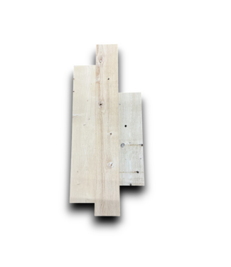 Bud's Warehouse 55831 Whitewashed Peel & Stick Wood Planks 10 Sq. Ft.