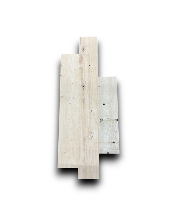 55831 Whitewashed Peel & Stick Wood Planks 10 Sq. Ft.