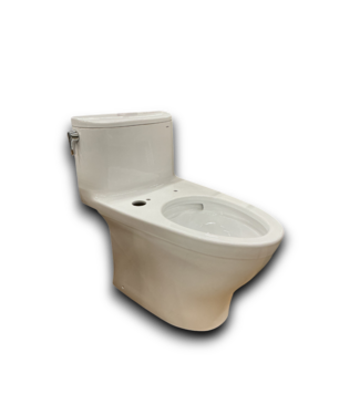 Bud's Warehouse 55833 Nexus White Elongated Standard Height 1 Piece Toilet
