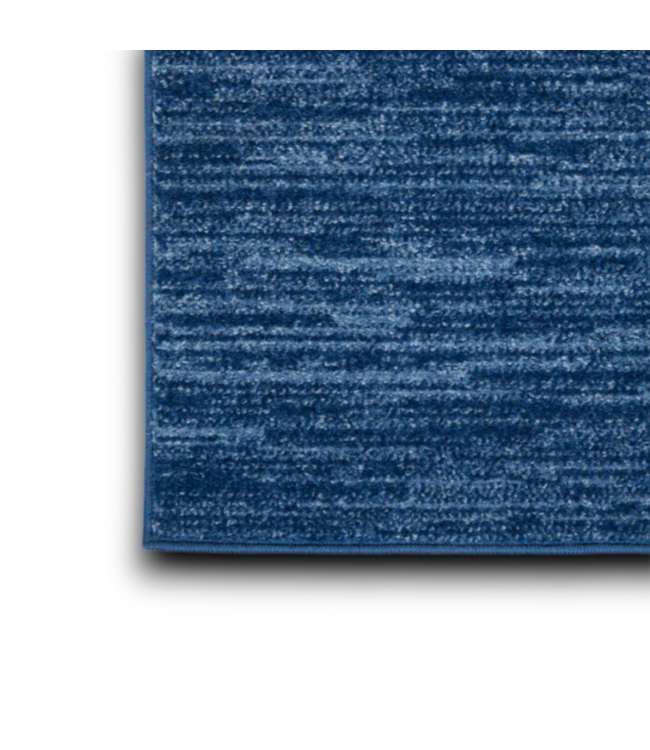 55847 Navy Blue Rectangle Area Rug 7' X 10'