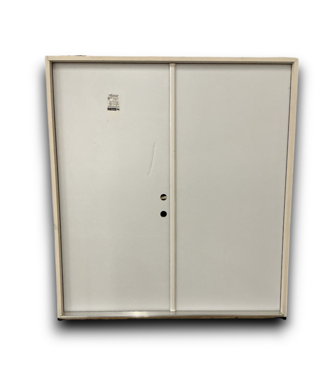 55849 Prehung Steel Double Door Rh Outswing 74" X 80.375"