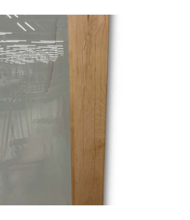 55836 32 X 80 Full Lite Wood Exterior Door Slab