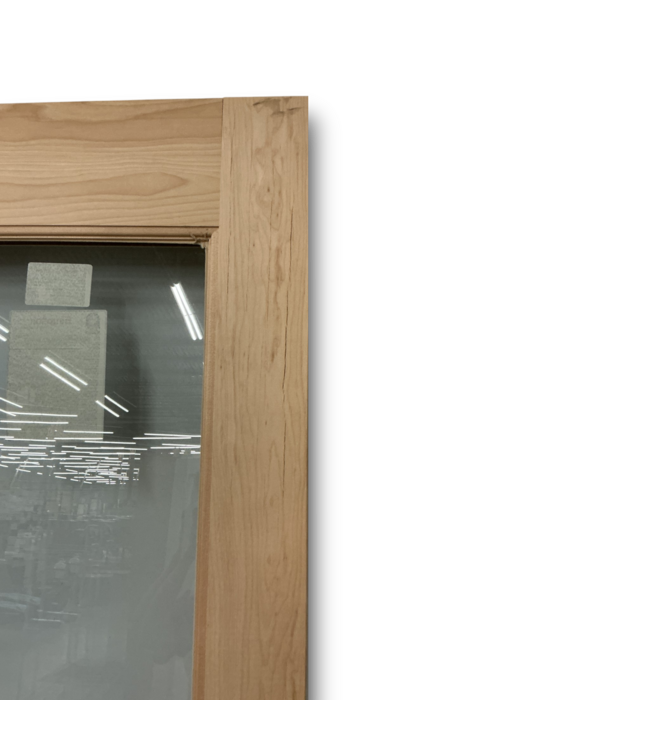 55836 32 X 80 Full Lite Wood Exterior Door Slab